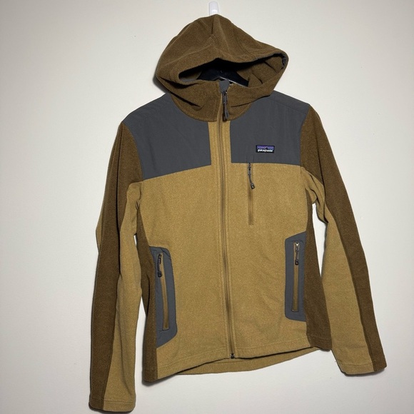 Patagonia Brown and Gray Hooded Jacket size Small - Picture 5 of 10